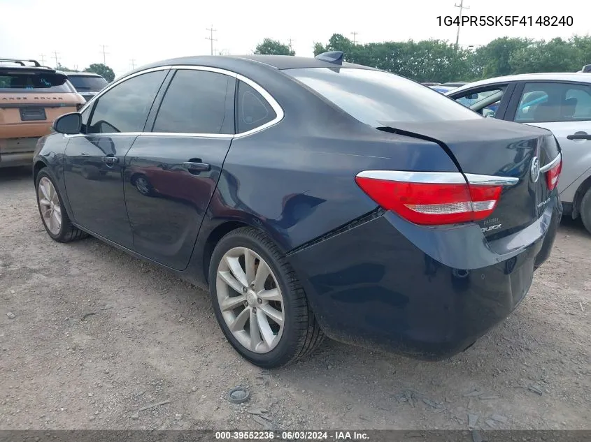 2015 Buick Verano Convenience Group VIN: 1G4PR5SK5F4148240 Lot: 39552236