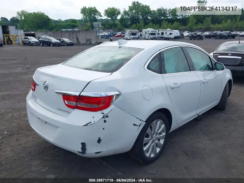 2015 Buick Verano VIN: 1G4PP5SK2F4134317 Lot: 39571719