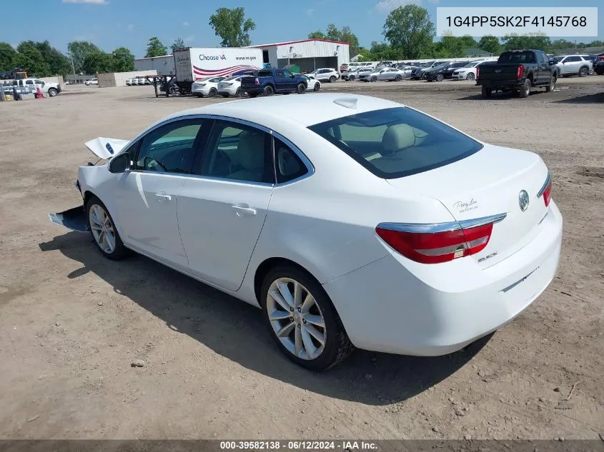 2015 Buick Verano VIN: 1G4PP5SK2F4145768 Lot: 39582138