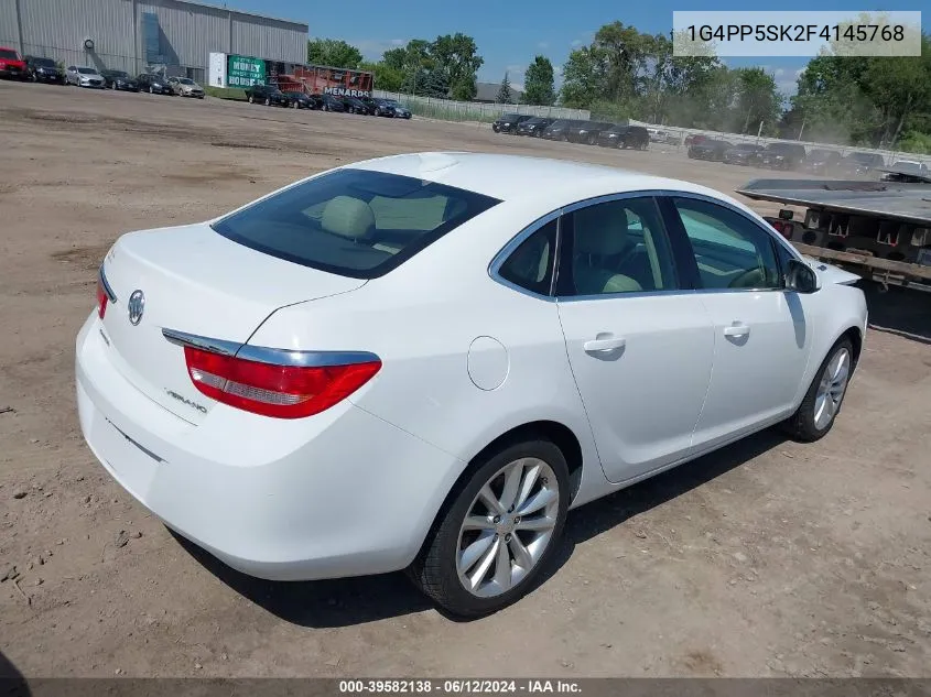 2015 Buick Verano VIN: 1G4PP5SK2F4145768 Lot: 39582138