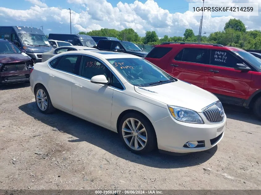 1G4PR5SK6F4214259 2015 Buick Verano Convenience Group