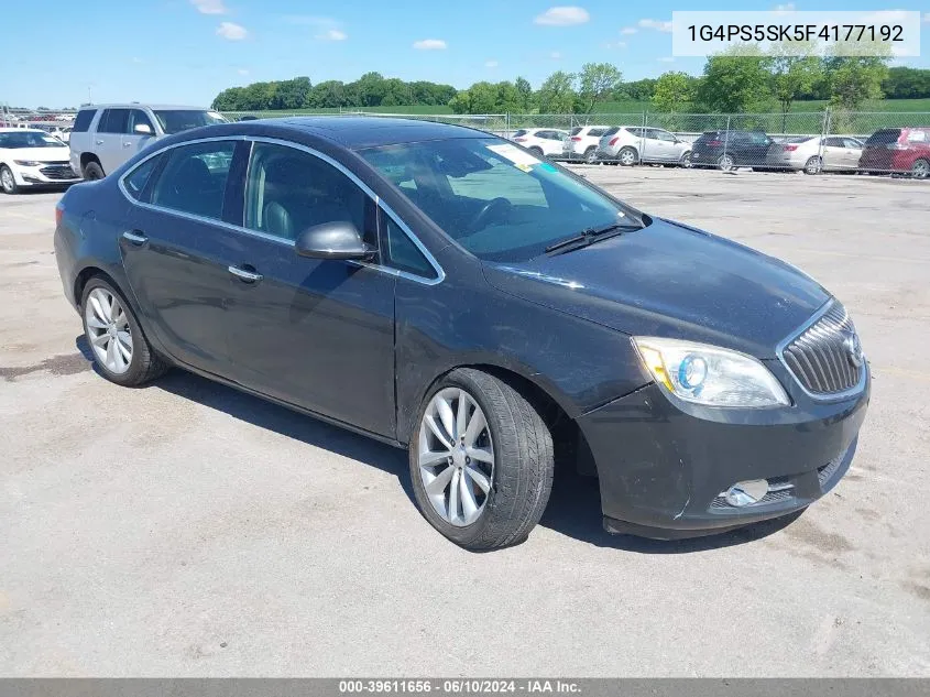 1G4PS5SK5F4177192 2015 Buick Verano Leather Group