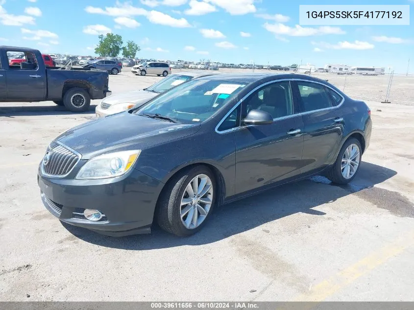 1G4PS5SK5F4177192 2015 Buick Verano Leather Group