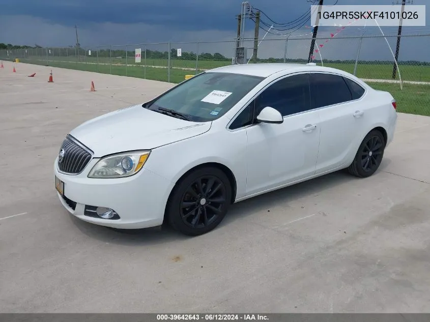 1G4PR5SKXF4101026 2015 Buick Verano Convenience Group