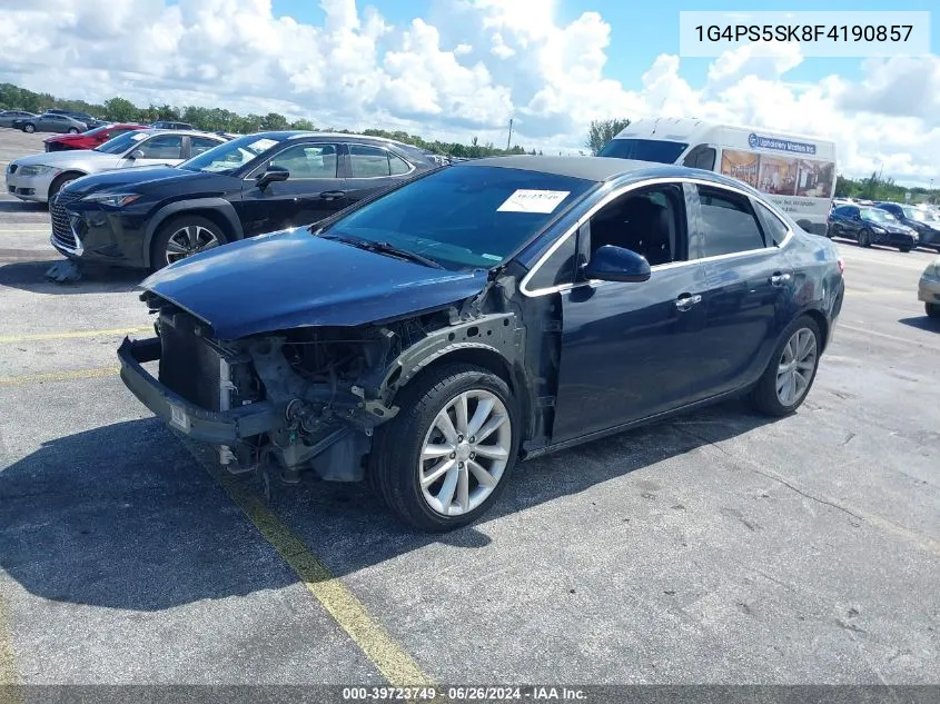 1G4PS5SK8F4190857 2015 Buick Verano Leather Group