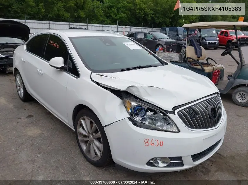 2015 Buick Verano Convenience VIN: 1G4PR5SKXF4105383 Lot: 39768630