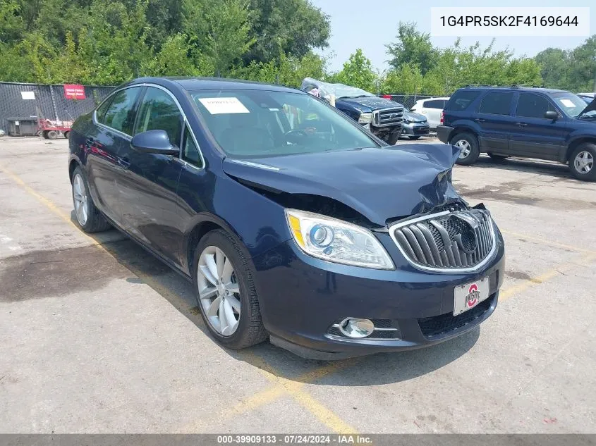 2015 Buick Verano Convenience Group VIN: 1G4PR5SK2F4169644 Lot: 39909133