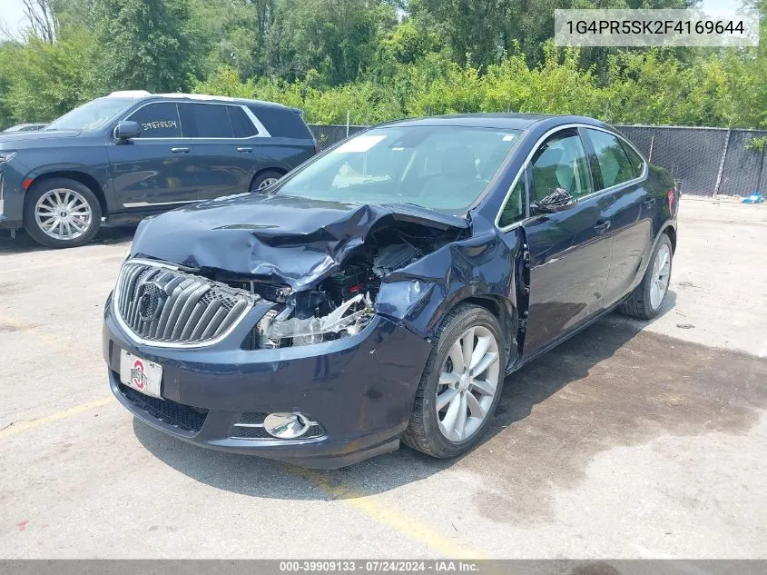 2015 Buick Verano Convenience Group VIN: 1G4PR5SK2F4169644 Lot: 39909133