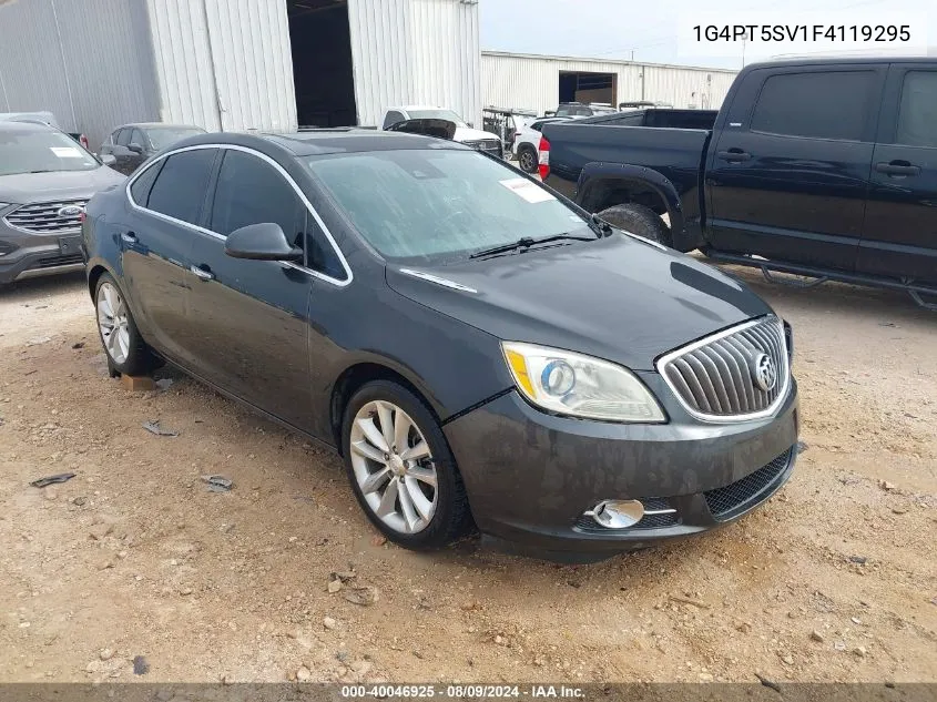 2015 Buick Verano Premium Turbo Group VIN: 1G4PT5SV1F4119295 Lot: 40046925