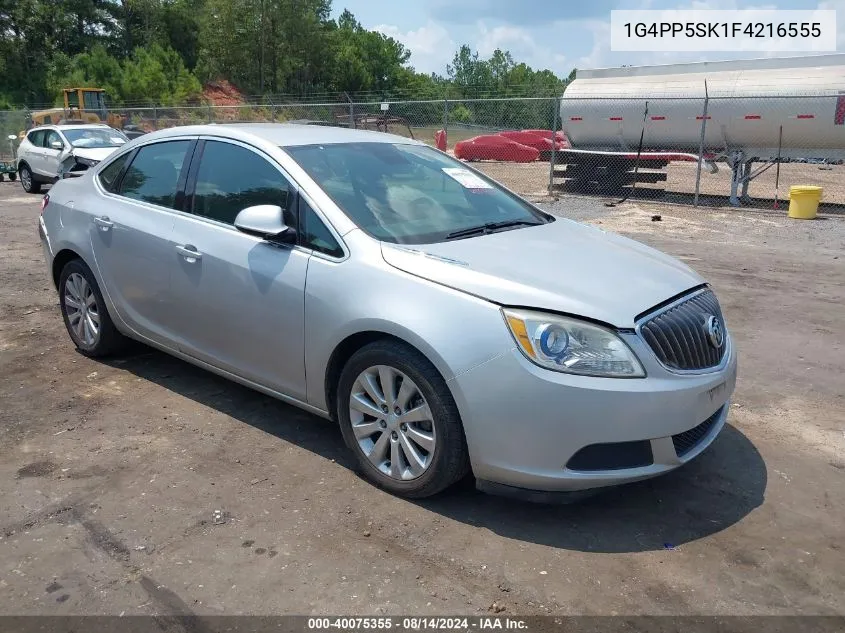 2015 Buick Verano VIN: 1G4PP5SK1F4216555 Lot: 40075355