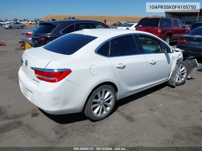 1G4PR5SK0F4105750 2015 Buick Verano Convenience Group