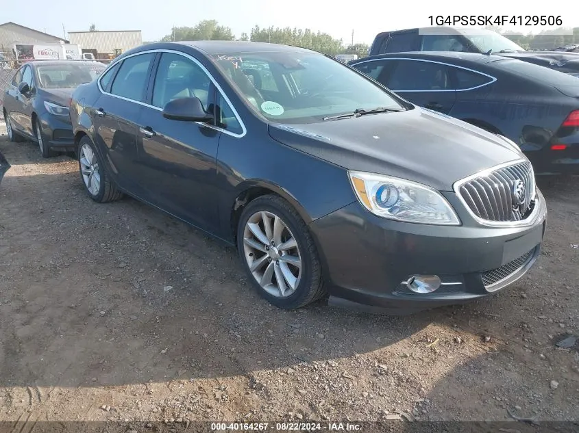 2015 Buick Verano Leather Group VIN: 1G4PS5SK4F4129506 Lot: 40164267