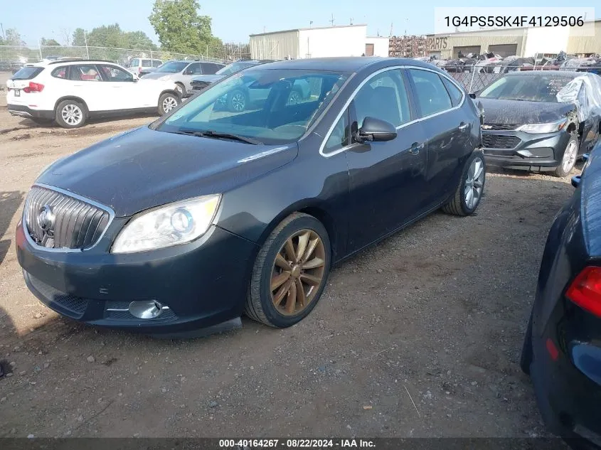 2015 Buick Verano Leather Group VIN: 1G4PS5SK4F4129506 Lot: 40164267