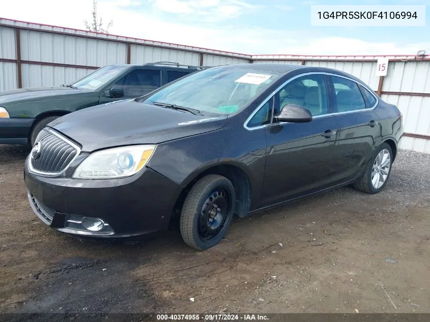 1G4PR5SK0F4106994 2015 Buick Verano Convenience Group