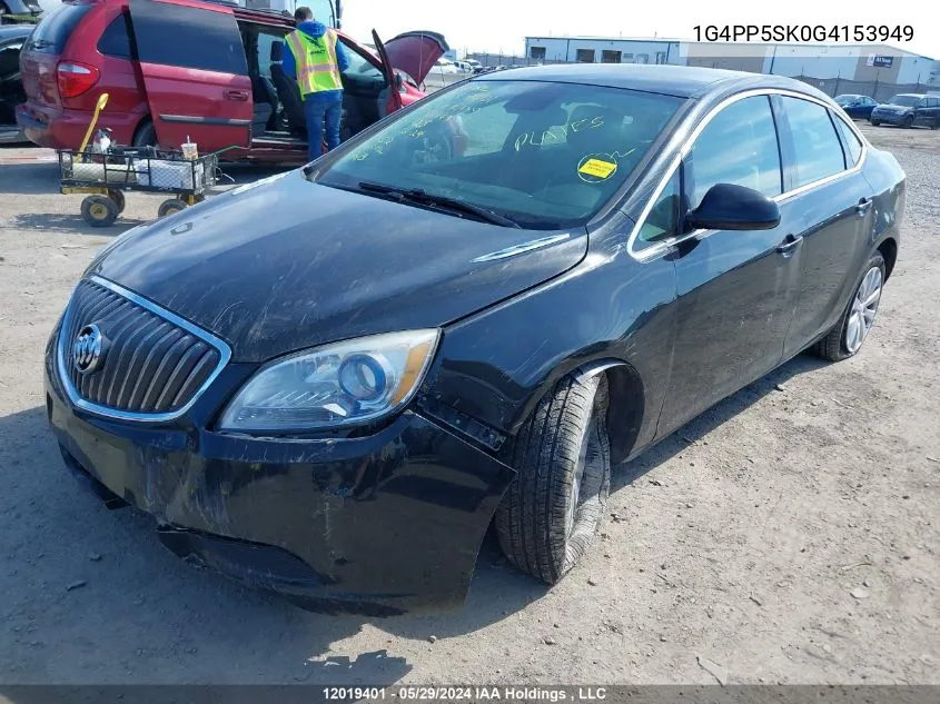 2016 Buick Verano VIN: 1G4PP5SK0G4153949 Lot: 12019401