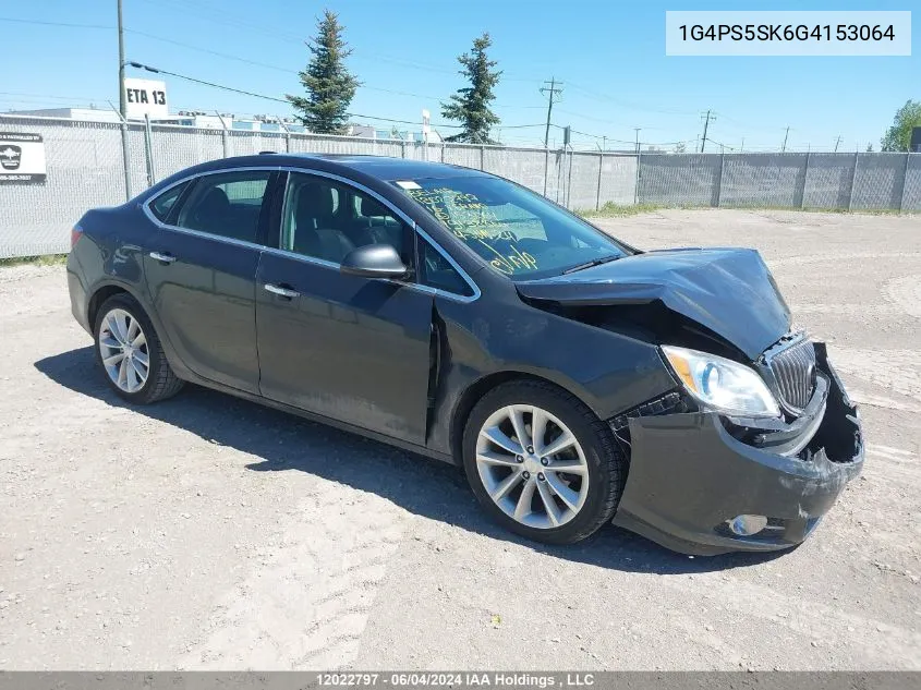 2016 Buick Verano VIN: 1G4PS5SK6G4153064 Lot: 12022797