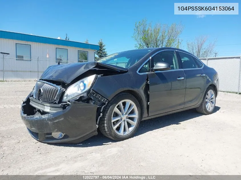 2016 Buick Verano VIN: 1G4PS5SK6G4153064 Lot: 12022797