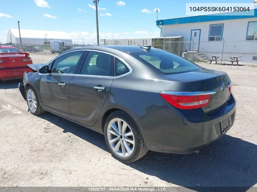 2016 Buick Verano VIN: 1G4PS5SK6G4153064 Lot: 12022797