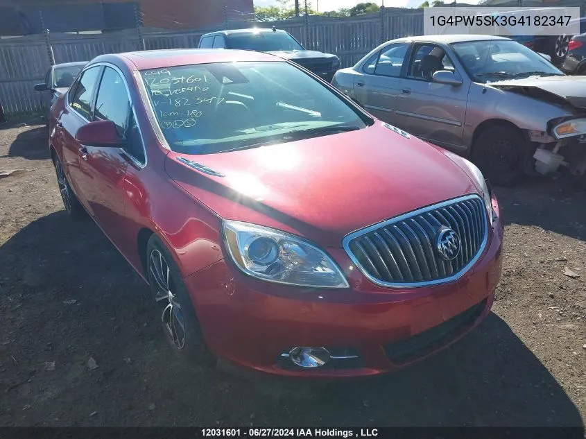 1G4PW5SK3G4182347 2016 Buick Verano