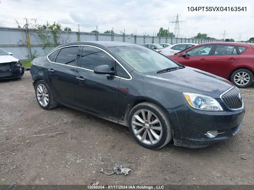 2016 Buick Verano VIN: 1G4PT5SVXG4163541 Lot: 12050204