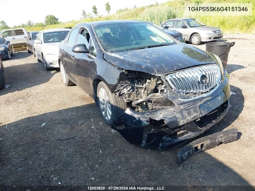 1G4PS5SK6G4151346 2016 Buick Verano