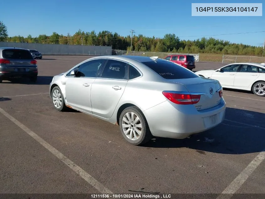 1G4P15SK3G4104147 2016 Buick Verano