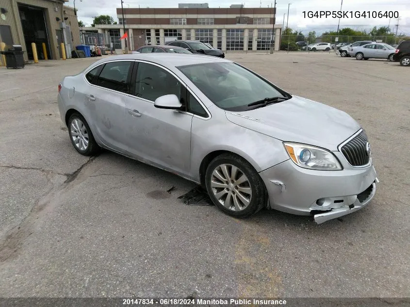 1G4PP5SK1G4106400 2016 Buick Verano