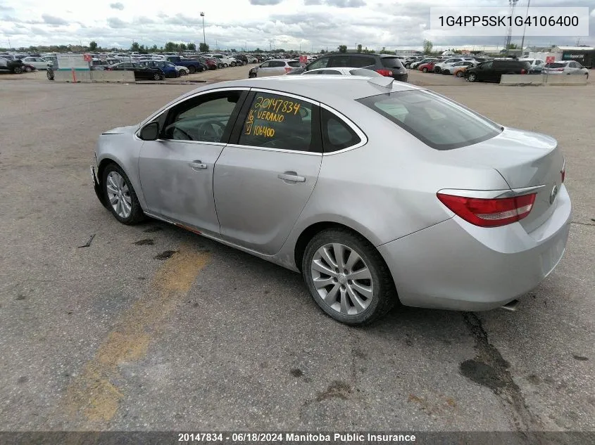 1G4PP5SK1G4106400 2016 Buick Verano