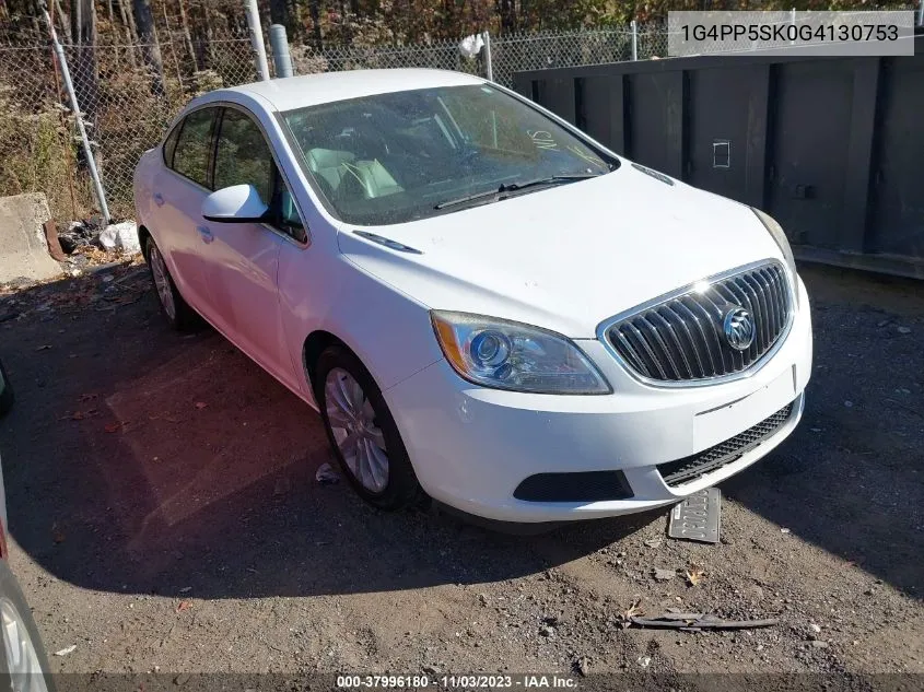 2016 Buick Verano VIN: 1G4PP5SK0G4130753 Lot: 37996180