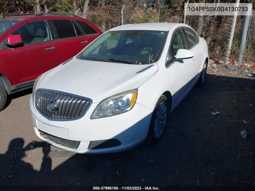 2016 Buick Verano VIN: 1G4PP5SK0G4130753 Lot: 37996180