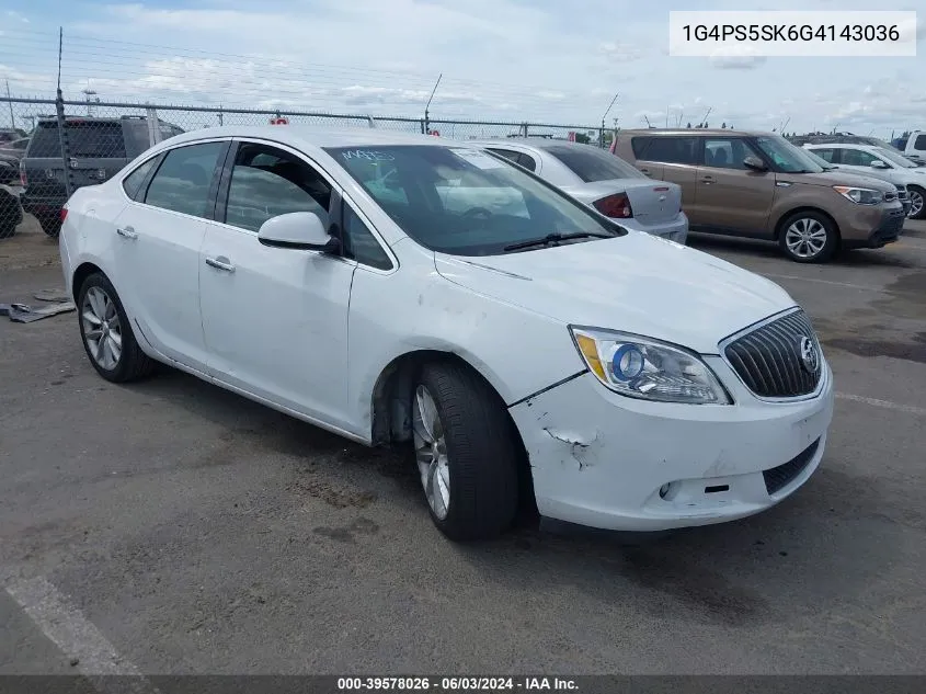 1G4PS5SK6G4143036 2016 Buick Verano Leather Group