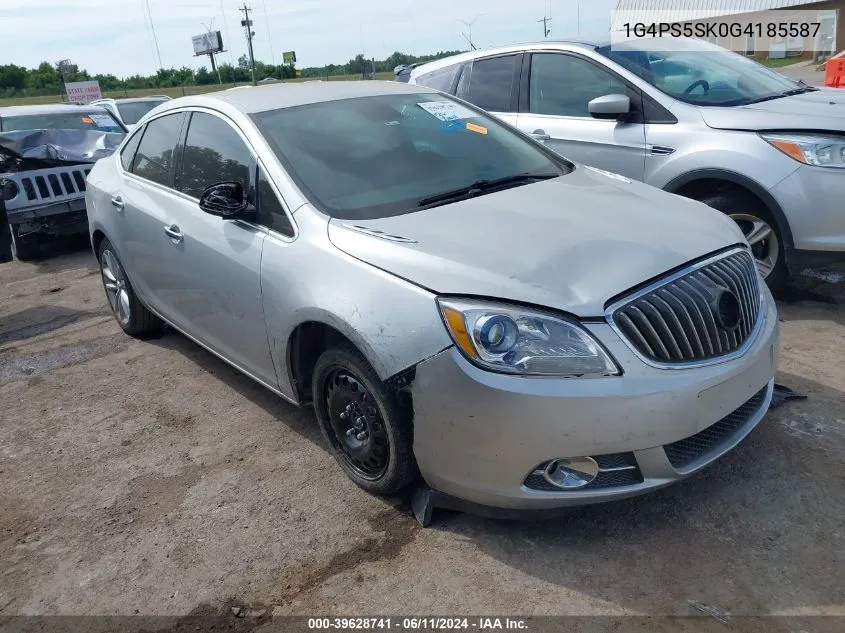 1G4PS5SK0G4185587 2016 Buick Verano Leather Group