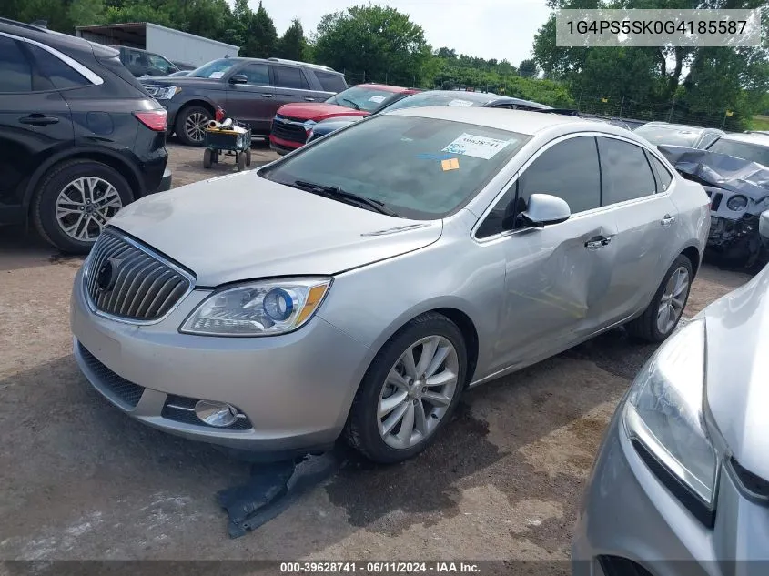 1G4PS5SK0G4185587 2016 Buick Verano Leather Group