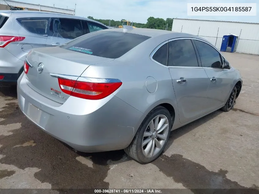 1G4PS5SK0G4185587 2016 Buick Verano Leather Group