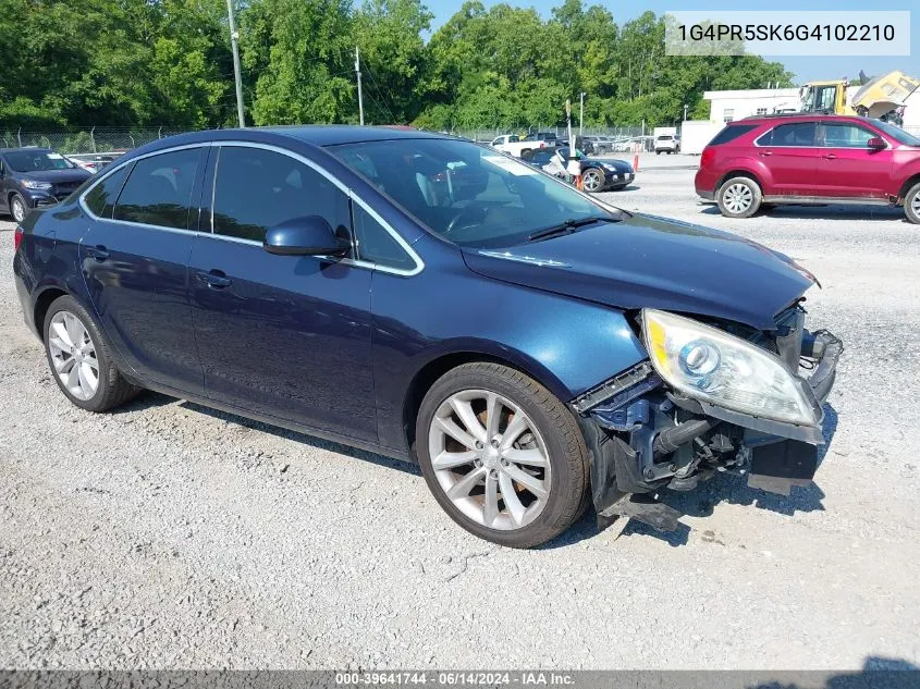 1G4PR5SK6G4102210 2016 Buick Verano Convenience Group