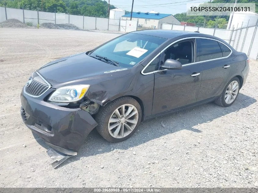 1G4PS5SK2G4106131 2016 Buick Verano Leather Group