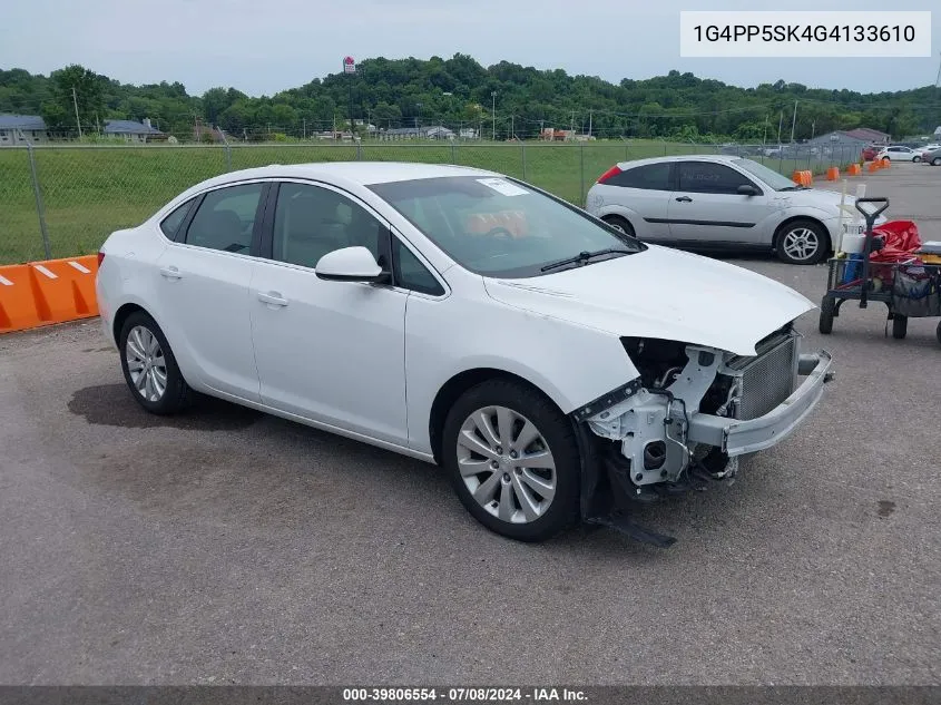 2016 Buick Verano VIN: 1G4PP5SK4G4133610 Lot: 39806554