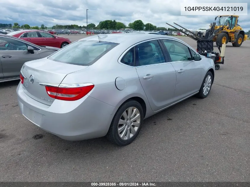 2016 Buick Verano VIN: 1G4PP5SK4G4121019 Lot: 39928385