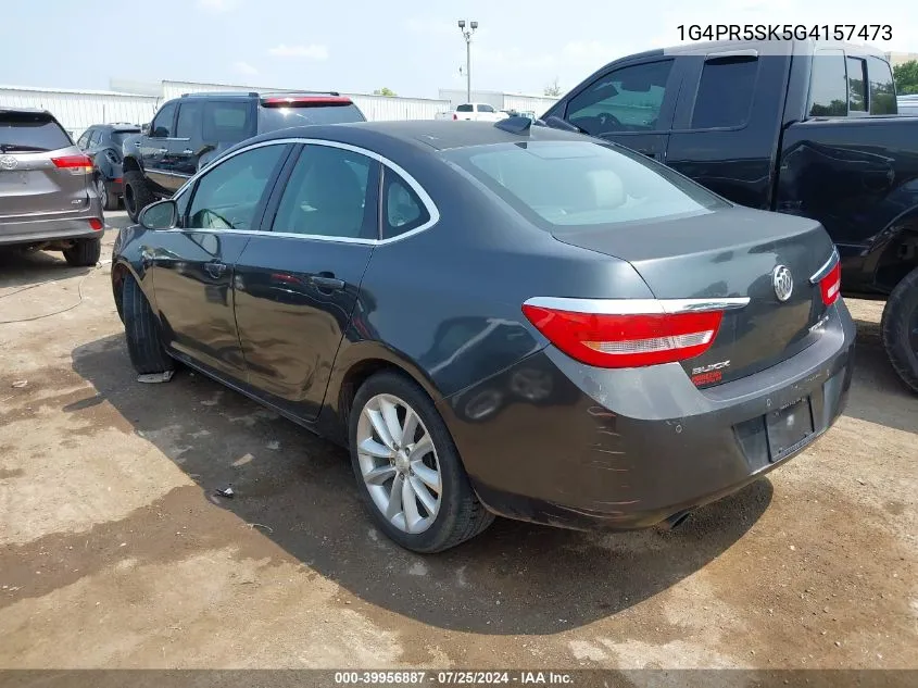 2016 Buick Verano Convenience Group VIN: 1G4PR5SK5G4157473 Lot: 39956887