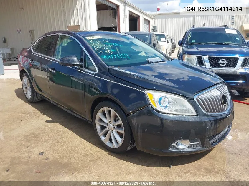 2016 Buick Verano Convenience Group VIN: 1G4PR5SK1G4114314 Lot: 40074127