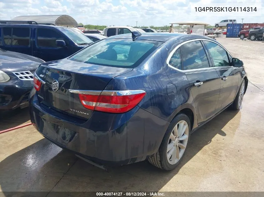 1G4PR5SK1G4114314 2016 Buick Verano Convenience Group