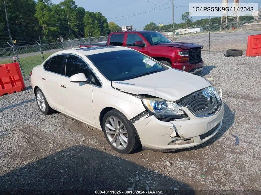 2016 Buick Verano VIN: 1G4PS5SK9G4142043 Lot: 40111825