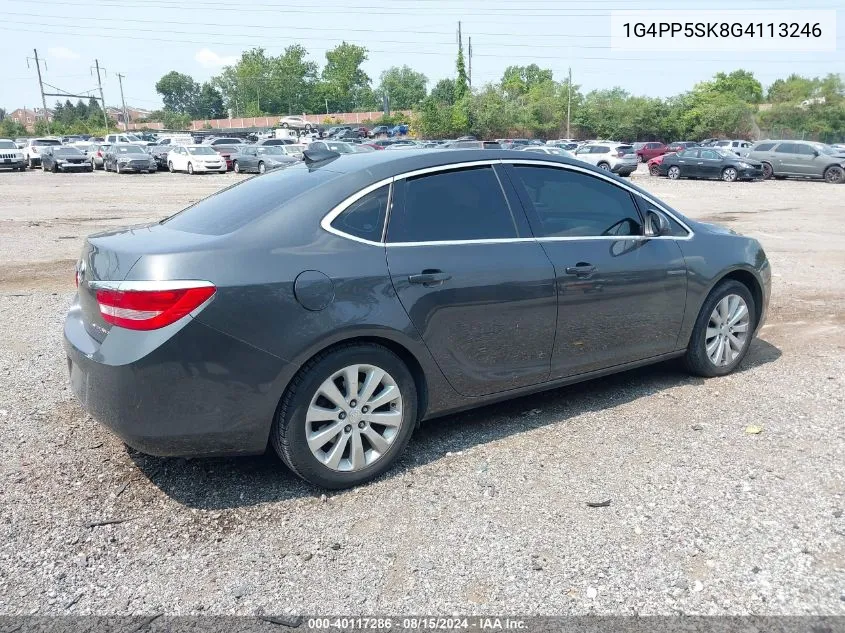 2016 Buick Verano VIN: 1G4PP5SK8G4113246 Lot: 40117286