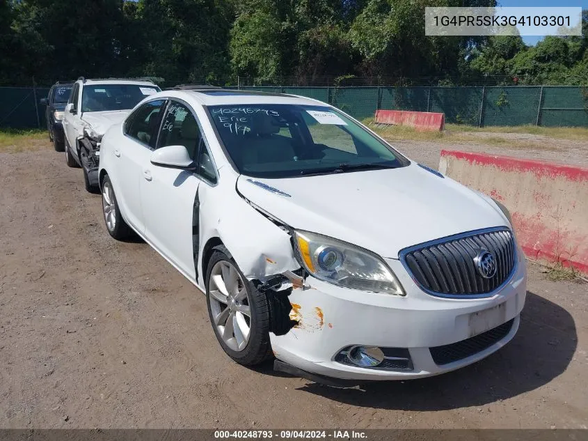 2016 Buick Verano Convenience Group VIN: 1G4PR5SK3G4103301 Lot: 40248793