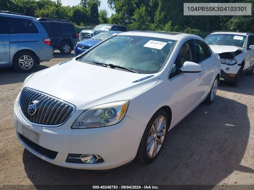 2016 Buick Verano Convenience Group VIN: 1G4PR5SK3G4103301 Lot: 40248793