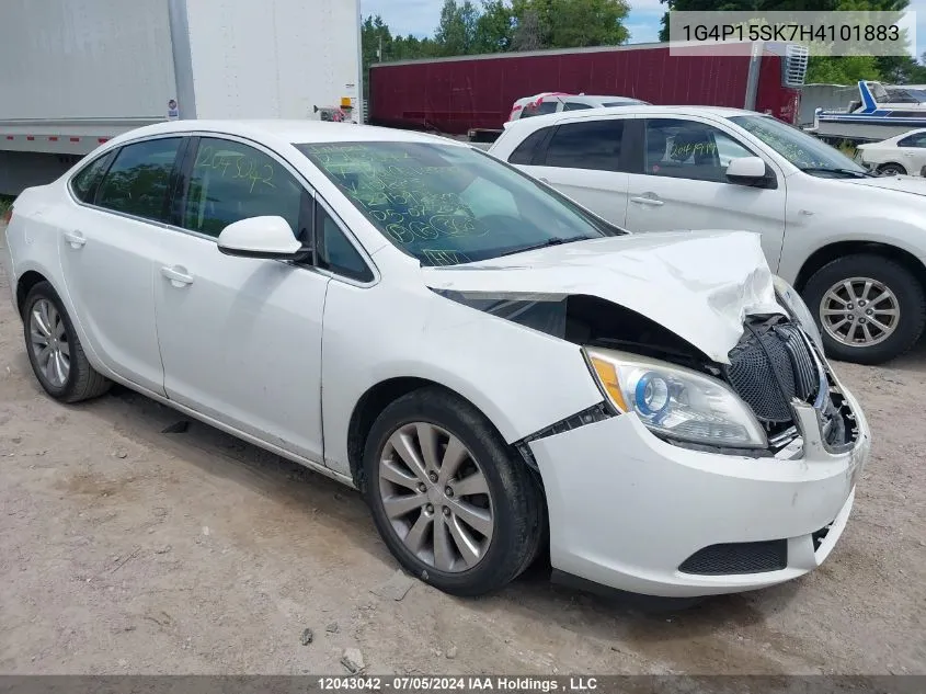 2017 Buick Verano VIN: 1G4P15SK7H4101883 Lot: 12043042