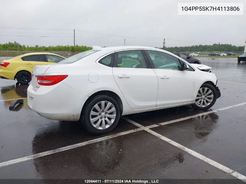 2017 Buick Verano VIN: 1G4PP5SK7H4113806 Lot: 12044411