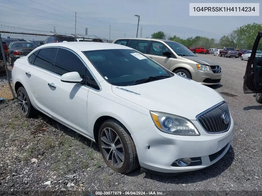 1G4PR5SK1H4114234 2017 Buick Verano Sport Touring