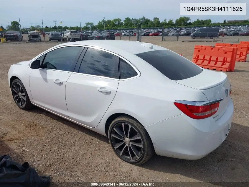 1G4PR5SK3H4111626 2017 Buick Verano Sport Touring