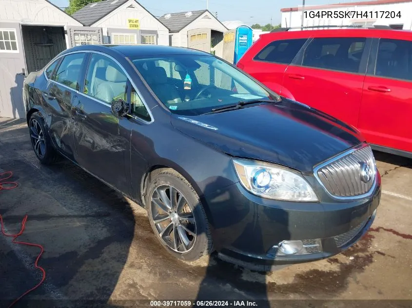 1G4PR5SK7H4117204 2017 Buick Verano Sport Touring